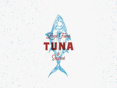 Fresh Tuna Sign branding design fish illustration logo logotype seafood tuna vector