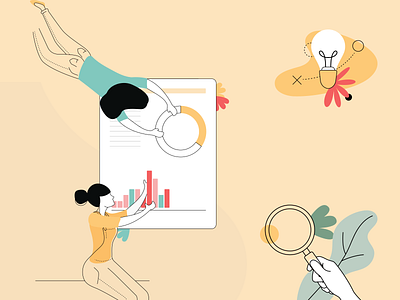 Cordial Illustration2 branding charts discovery illustration saas