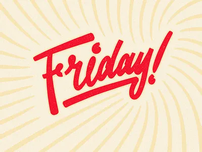 Friday brush friday hand drawn hand lettering handlettering lettering lettering art script type typogaphy