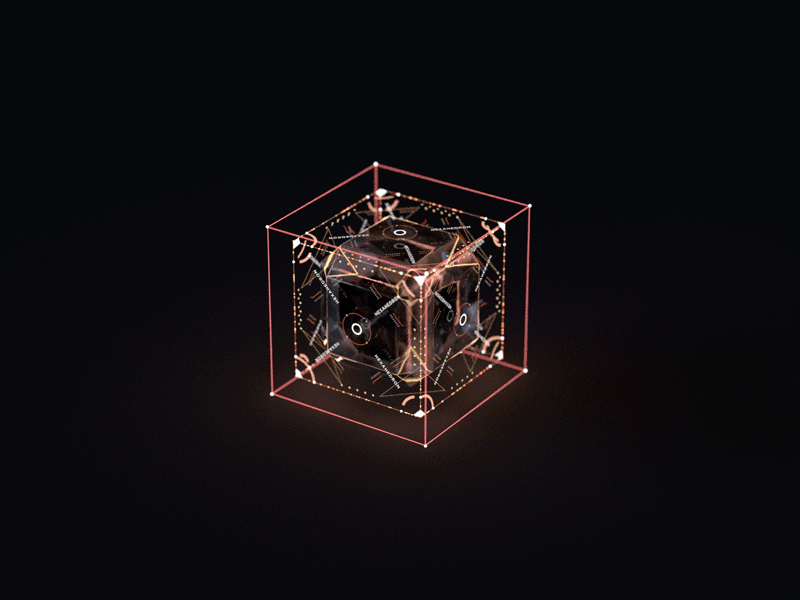 HEDRON - HEXA 3d animation cinema4d cyberpunk design fui graphic motiongraphics octanerender sci fi screen ui