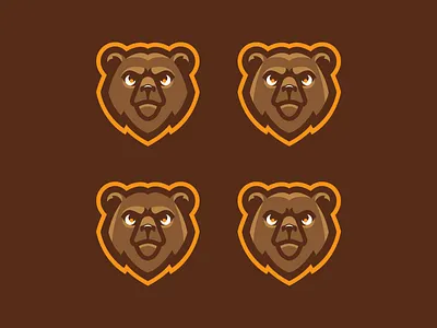 BEARS animal animals illustrated bear bear illustration bear logo bears esports icon logo design logo designer logo work logoinspiration logomaker logotype mascot character mascot logo sports branding sports identity sports logo vector