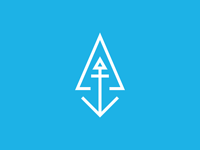 Anchor Point Insights anchor branding clean icon identity logo mark sharp tech
