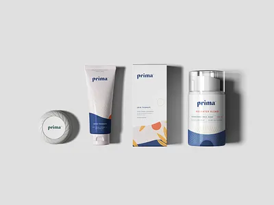 Prima - Packaging branding identity illustration packaging