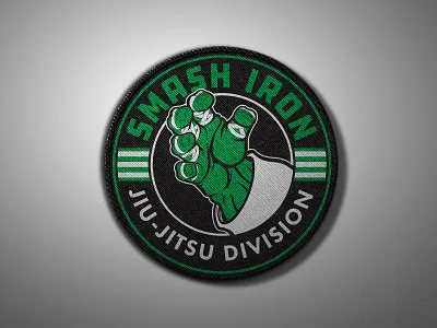 Smash Iron Jiu-Jitsu Division Logo apparel art athlete athletics design illustration illustrator jiu jitsu jiujitsu logo logos martial arts product sports vector