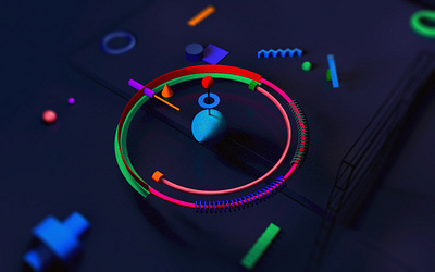 Typo - O 3d art artist c4d cgi creative digital illustration inspiration typography