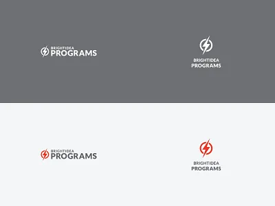 Brightidea Product Logo Lockups branding design illustration logo vector