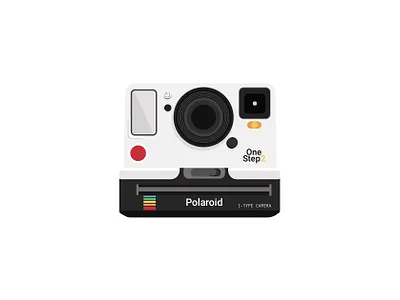 One Step 2 Polaroid Camera Illustration design illustration photography polaroid