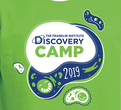 2019 Discovery Camp T-Shirt Front branding design digital art discovery camp graphic design illustration illustrator logo t shirt design vector