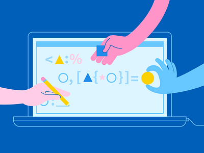 To stage or not to stage? abstract backend code design illustration illustrator production staging staging environment style vector