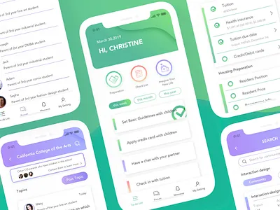 checklist design app design ux
