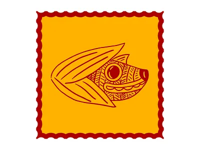 Corn Dog alebrije branding character corn dog illustration tamale