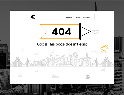 Daily UI Challenge: 008 008 bayarea dailyui portfolio sanfrancisco ux visualdesign webdesign