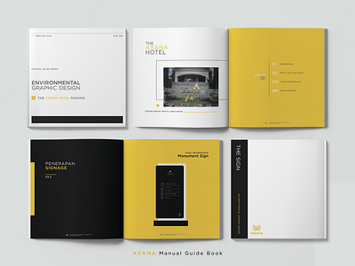 AXANA Manual Guide Book book book cover book layout book template design guide guidebook layout layout design layout exploration layoutdesign layouts minimal template template design templatedesign templates