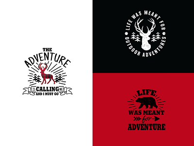 Adventure T-shirt Graphics adventure adventure is calling arrow bear deer nature outdoors silhouette t shirt t shirt design t shirt graphics tyopgraphy woods