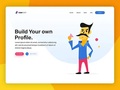 Web landing page Design app design app kits kits landing page ui form ui kit ui ux web design web temples