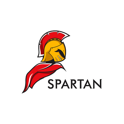 Spartan logo branding cool design energy flat graphic design illustration logo power spartan logo vector