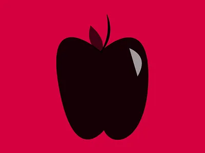 10/100 - Apple 100daychallenge 100daysofvector design digital illustration graphic design illustration illustrator