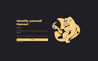 Login Page mock up ui uidesign web webdesign website