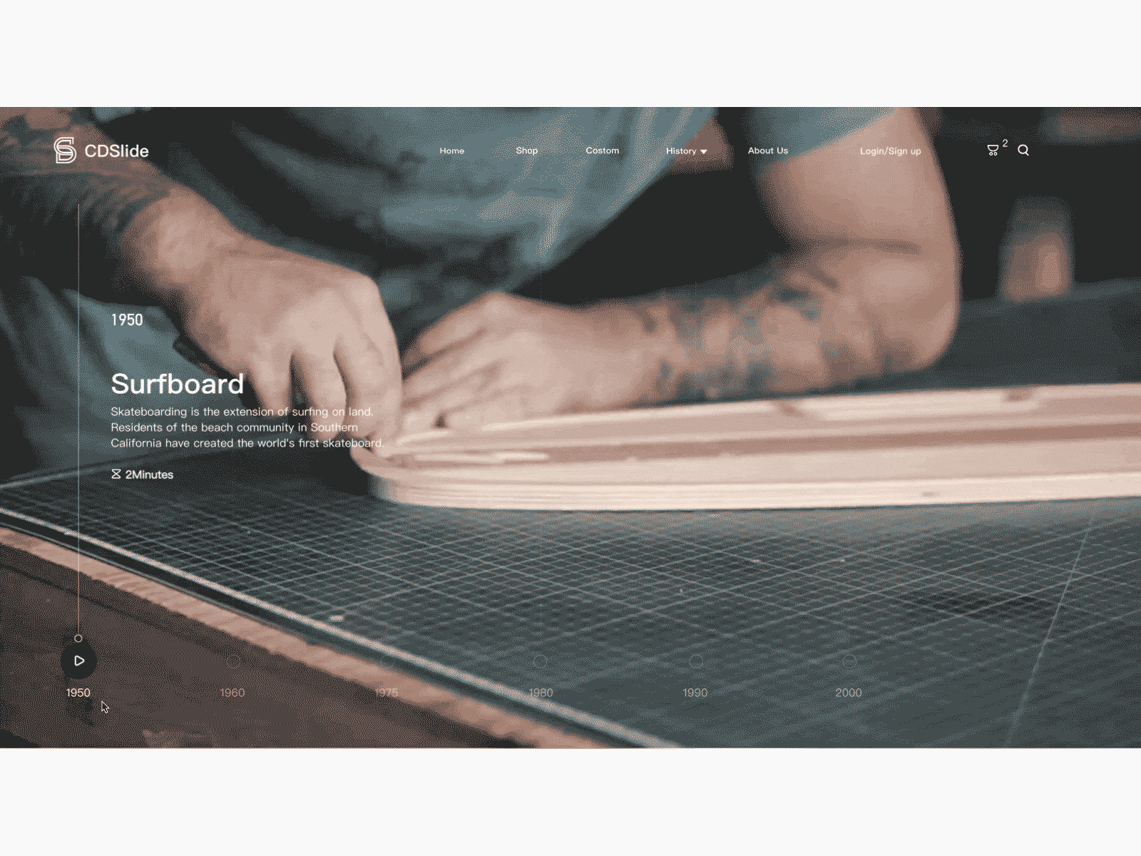 video player ui ux video player web design