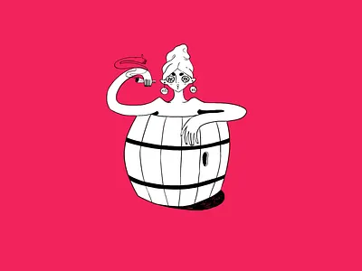 Yvonne animation design illustration