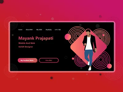 Portfolio page design dribble dribble shot portfolio portfolio design portfolio page portfolio website web design xd design