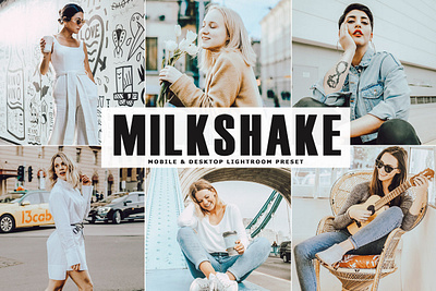 Free Milkshake Mobile & Desktop Lightroom Preset adobe beauty bright collection color colorful edit fashion glamour good light lightroom modern outdoor photo photography portrait premium preset pro