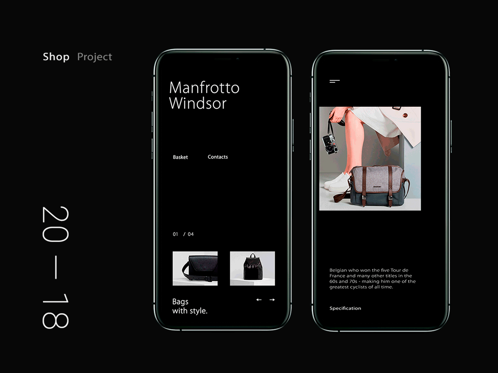 Store bag branding digital minimalism mobile store store store app ui ux web website