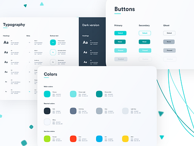 Style Guide adobe xd adobexd design minimal ui ui design user experience user interface user interface design web web design