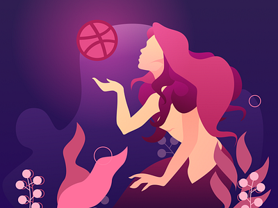 Hello Dribbble! design drawing illustration