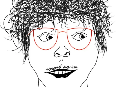 Don't mess with my red glasses >_> characterdesign flat illustration lineillustration minimal illustration modern illustration vectorart