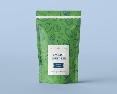 English Fruit Tee Package Design creative creativity design designer english fruit modern package package design packaging packaging design packing packing design tee typography