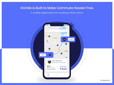 Home screen app branding design landingscreen rentbike ui ux vector