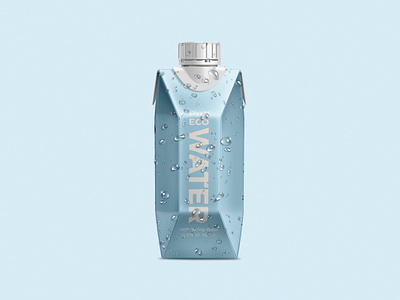 Ecowater Boxed Water Packaging adobe photoshop arabic logo box design boxed boxed water branding branding design juice packaging packaging design packagingpro print print design spring water water