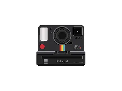 One Step + Polaroid Camera Illustration design icon illustration photography polaroid
