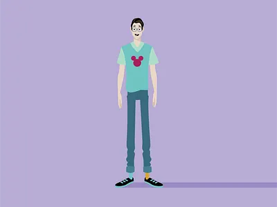 Disneyland Paris animated character character design disney disneyland disneyland paris illustration mariannaorsho presentation storyboards vector