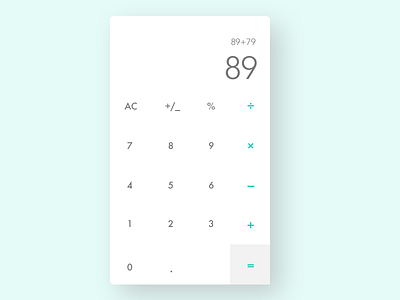 calculator calculator ui dailyui