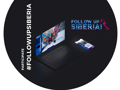 FOLLOW UP SIBERIA art best cool design digital interface nornikel siberia ui ux web