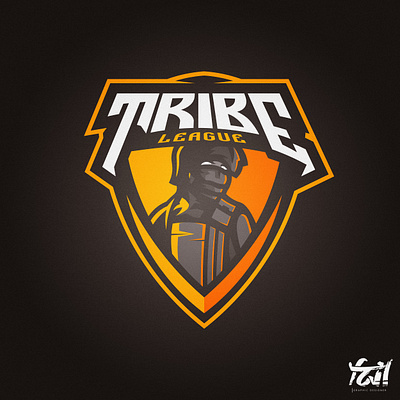 Standoff2 mascot logotype for "TribeLeague" design designer esports esportslogo fail logo logotype mascot mascot logo mascotlogo standoff2