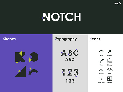 Notch Apartments Branding apartment apartments branding branding and identity logodesign typogaphy