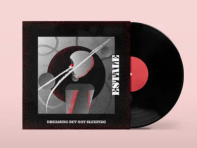 Estale, music artist album cover illustration illustrator music typography vector
