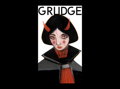 Grudge art art direction artwork character character design characterdesign editorial art illustration illustration art illustrations illustrator photoshop photoshop art publishing