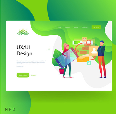 landing page website
