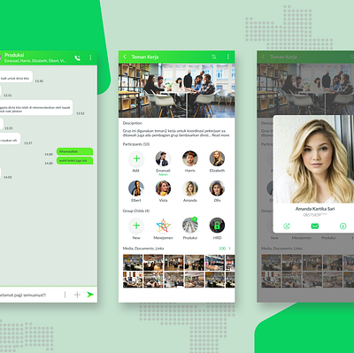 Whatsapp Redesign Group Child case study group simple ui redesign ux whatsapp