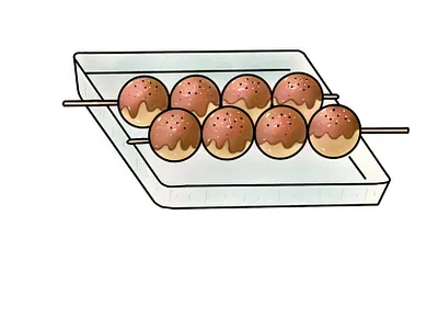 Dango dango design icon illustration japanese food kawaii vector