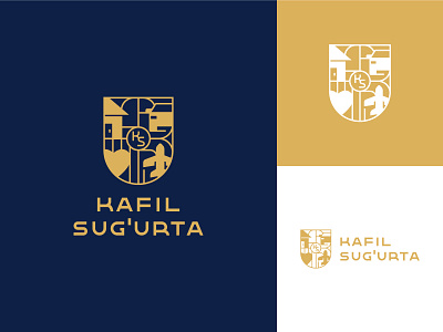 KAFIL SUG'URTA branding design emblem emblem design emblem logo graphic design logo logo design logo mark logodesign logos logotype