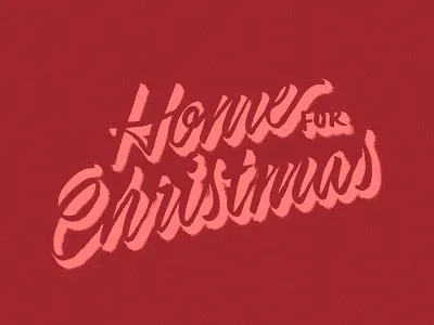 Christmas Lettering christmas lettering lettering artist type typography