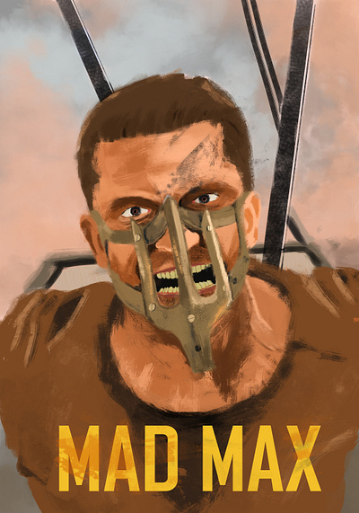 MAD MAX FURY ROAD animation art character design digitalpainting illustration logo painting web