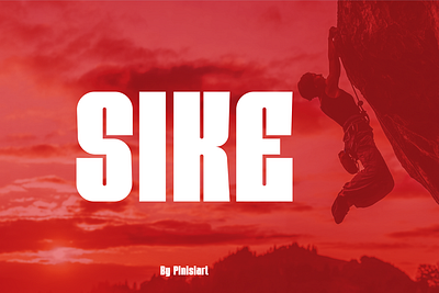 SIKE branding display font font gaming movie poster sport youtube