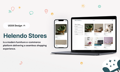 Responsive E-commerce Designs mobileapp ui website