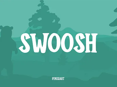 SWOOSH branding cartoon children display font font gaming kids kids books movie poster youtube